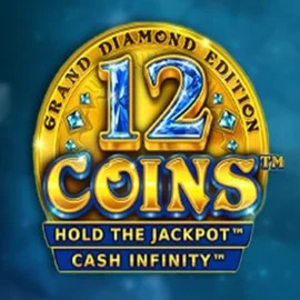12 Coins Grand Diamond Edition online game logo by Wazdan on rainsbet.net