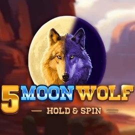 5 Moon Wolf logo by Apparat Gaming Rainbet Casino
