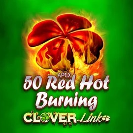 50 Red Hot Burning Clover Links game by Novomatic – logo hosted on Rainbet Casino