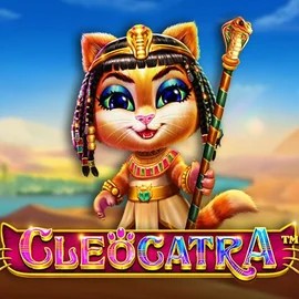 Cleocatra online game logo by Pragmatic Play on rainsbet.net