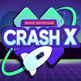 Enjoy Crash X by Turbo Games – logo hosted on rainsbet.net