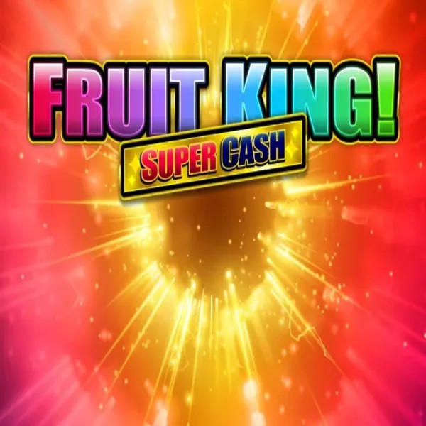 Fruit King Super Cash slot logo by Greentube at Rainbet Casino