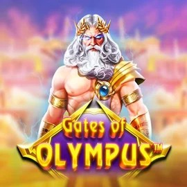 Gates of Olympus online game logo by Pragmatic Play on rainsbet.net