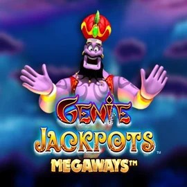 Genie Jackpots Megaways logo by Blueprint Gaming Rainbet Casino