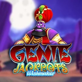 Genie Jackpots Wishmaker slot visual from Blueprint Gaming available on rainsbet.net