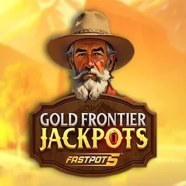 Gold Frontier Jackpots FastPot5 logo by Yggdrasil at Rainbet Casino