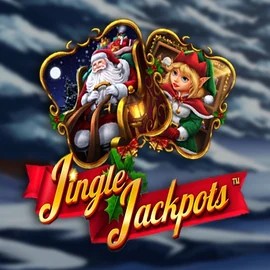 Jingle Jackpots by Dragon Gaming, showcased at rainsbet.net – game logo
