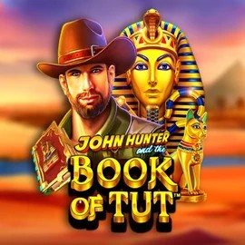 Official Slots logo: John Hunter and the Book of Tut by Pragmatic Play at Rainbet Casino