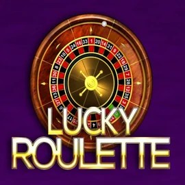 Lucky Roulette online game logo by Belatra Games on rainsbet.net