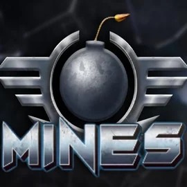 Mines online game logo by Turbo Games on rainsbet.net