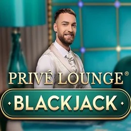 Privé Lounge Blackjack logo – Live Casino by Pragmatic Play at Rainbet Casino