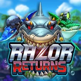 Razor Returns logo by Push Gaming at Rainbet Casino