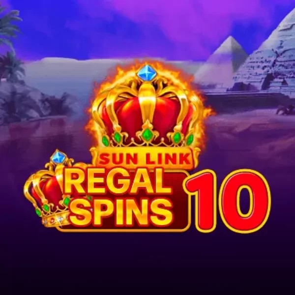 Enjoy Regal Spins 10 by PatePlay – logo hosted on rainsbet.net