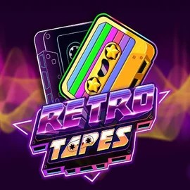 Slots logo of Retro Tapes from Push Gaming at Rainbet Casino