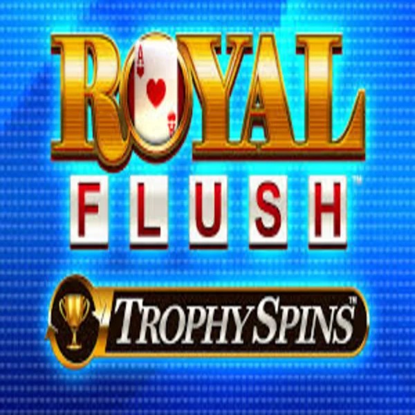 Royal Flush Trophy Spins casino game by Greentube – featured logo at Rainbet Casino