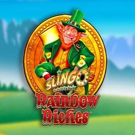 Enjoy Slingo Rainbow Riches by Gaming Realms – logo hosted on rainsbet.net