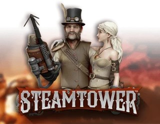 Steam Tower Slot game by NetEnt – logo hosted on Rainbet Casino