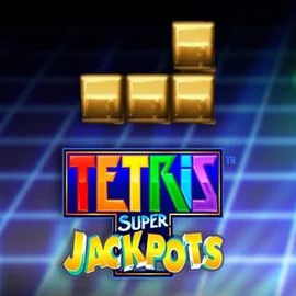 Tetris Super Jackpots by WMS, showcased at rainsbet.net – game logo