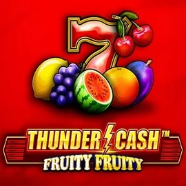 Thunder Cash Fruity Fruity by Novomatic, showcased at rainsbet.net – game logo