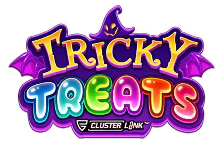 Tricky Treats online game logo by Push Gaming on rainsbet.net
