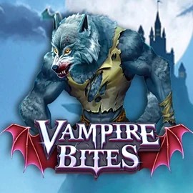 Vampire Bites online game logo by Amusnet Interactive on rainsbet.net