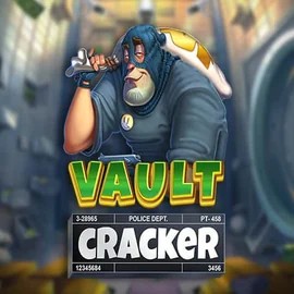 Official Slots logo: Vault Cracker by Red Tiger Gaming at Rainbet Casino