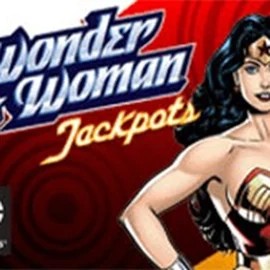 Wonder Woman Jackpots slot visual from Amaya available on rainsbet.net